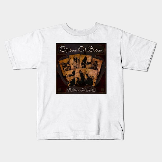 Children Of Bodom Holiday At Lake Bodom 15 Years Of Wasted Youth. Kids T-Shirt by Mey X Prints